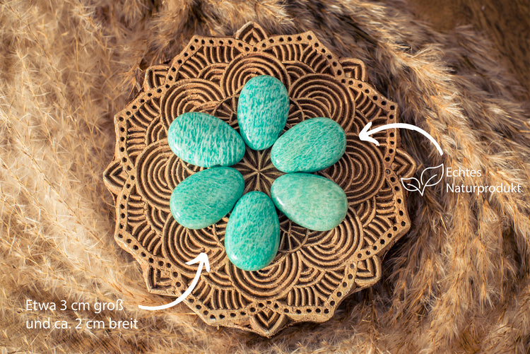 Amazonite drop pendant