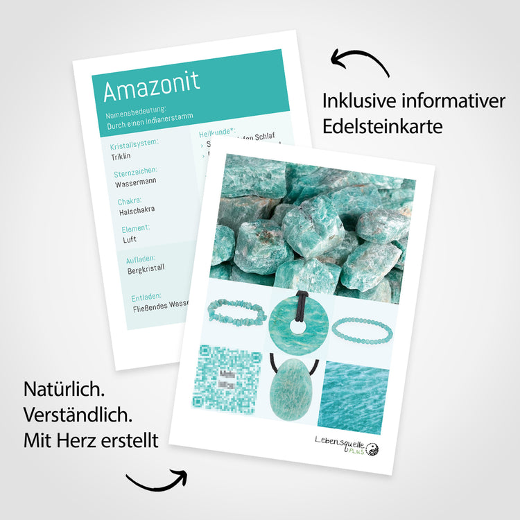 Amazonite tumbled stone