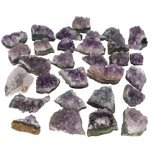 Amethyst Crystals | 100% Natural Druzy Pieces | 1 KG | Remaining Stock