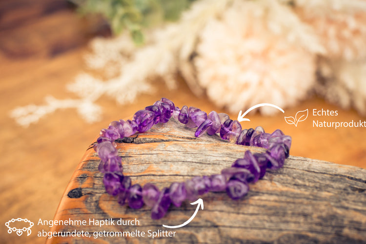 Amethyst Splitterarmband