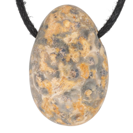 Leopard Jasper Drop Pendant