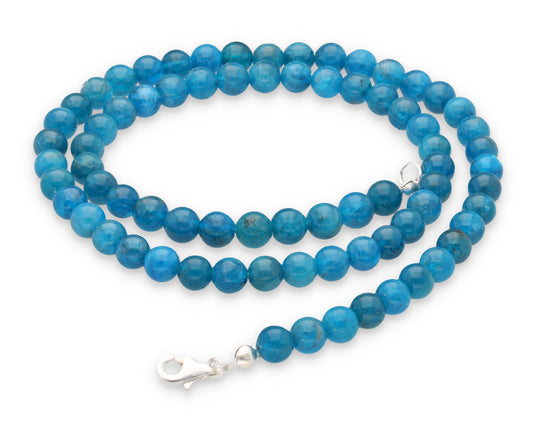 Apatite ball chain | Ø 6 mm with clasp | 45 cm