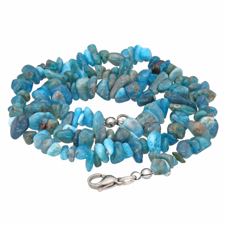 Apatite splinter chain | 45cm with closure