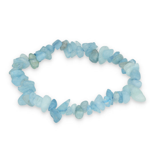 Aquamarin Splitterarmband
