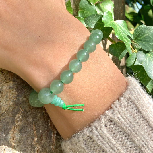 Aventurine, green power bracelet