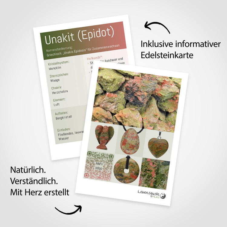 Unakite chip bracelet