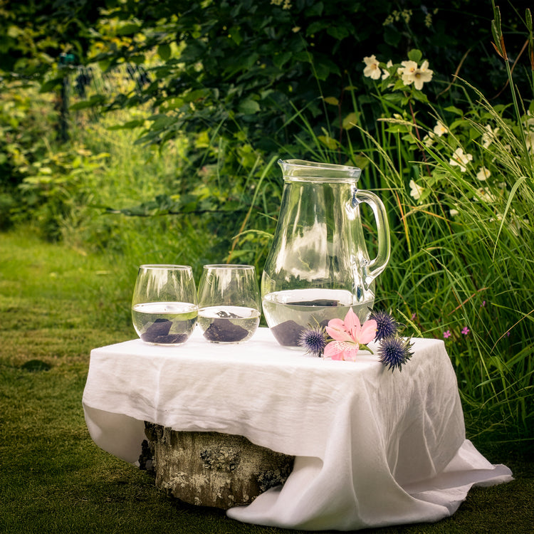 Shungite water stones