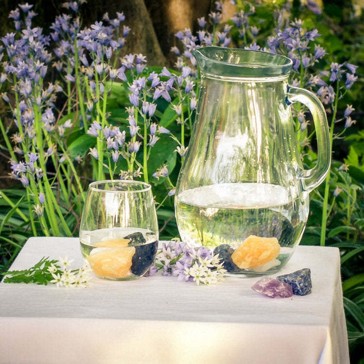 Wassersteine Premium Mischung #1 | 10 beliebte Natursteine für Edelsteinwasser