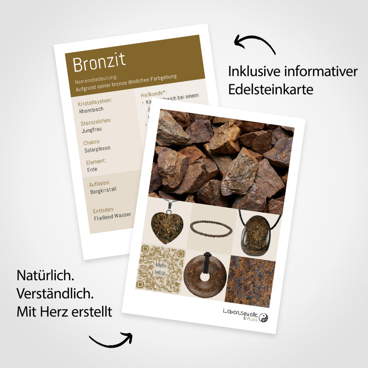 Bronzite Tumbled Stone