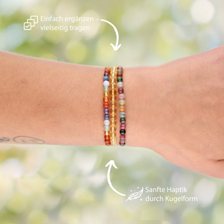 Chakra Mini- Kugelarmband | 4 mm