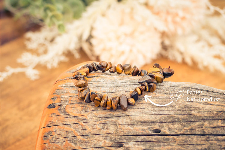Tiger eye chip bracelet