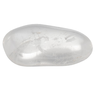 Rock crystal tumbled stone