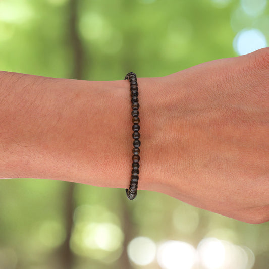 Bronzite mini ball bracelet | 4mm