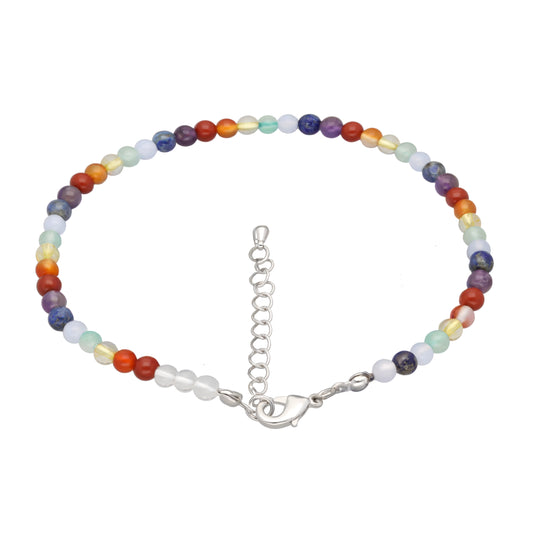 Chakra anklet | 4 mm