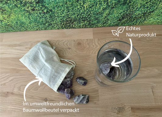 Chevron Amethyst Water Stones