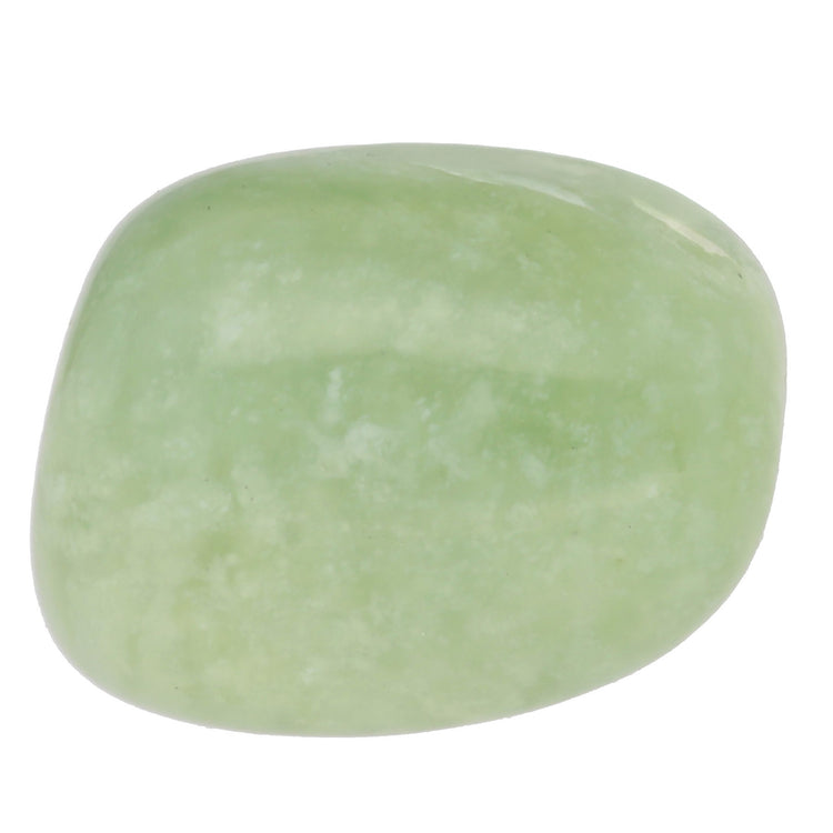 China jade (serpentine) tumbled stone