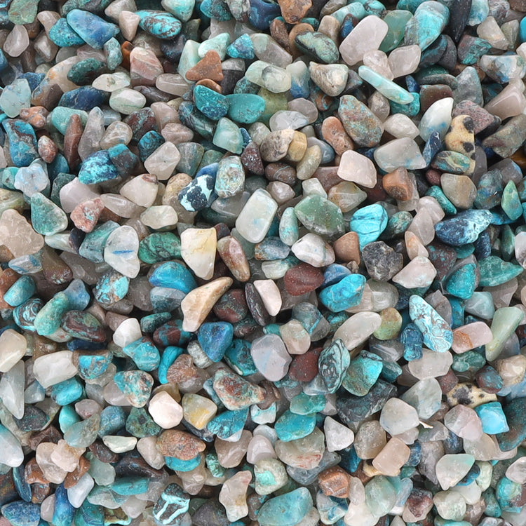 Chrysocolla mini tumbled stones