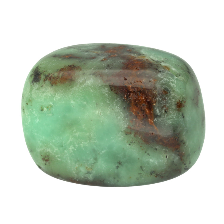 Chrysoprase tumbled stone