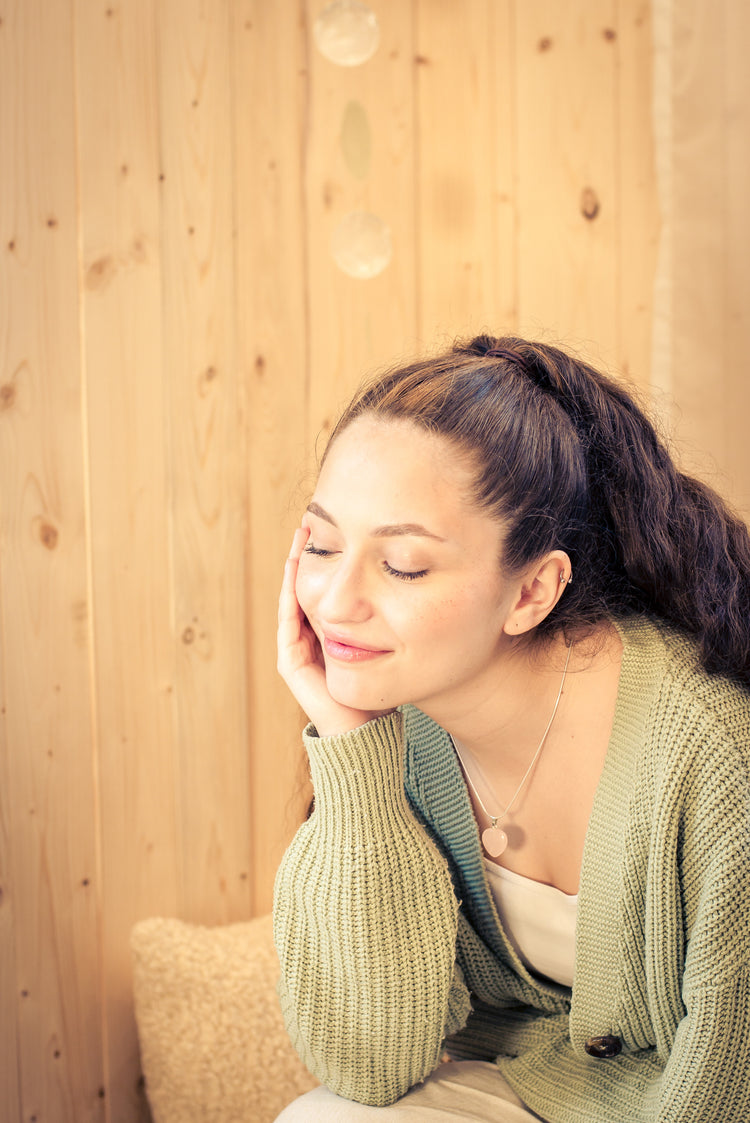 Rose quartz heart pendant | 2x2cm