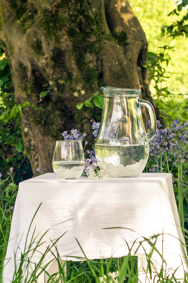 Rock crystal water stones