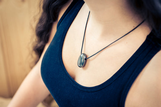 Hematite drop pendant