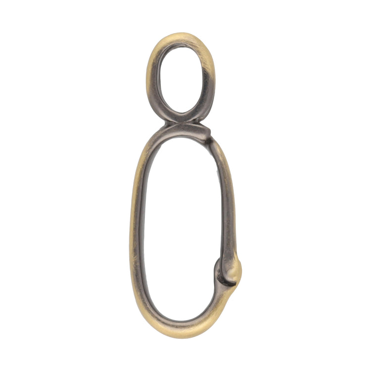 Donut holder | Hinge clip | For 30 mm donuts | bronze