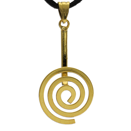 Donut holder spiral for 30 & 40 mm donut stones - gold