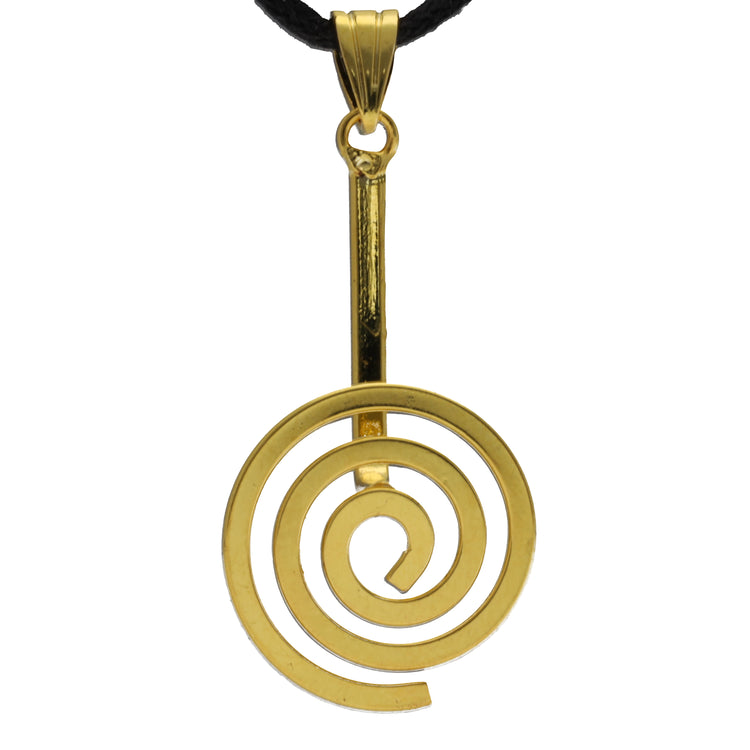 Donut holder spiral for 30 & 40 mm donut stones - gold