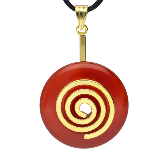 Donut holder spiral for 30 & 40 mm donut stones - gold