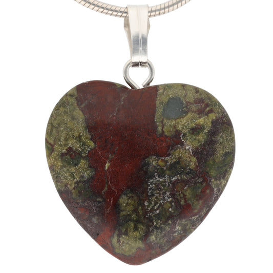 Amethyst heart pendant | 2x2 cm