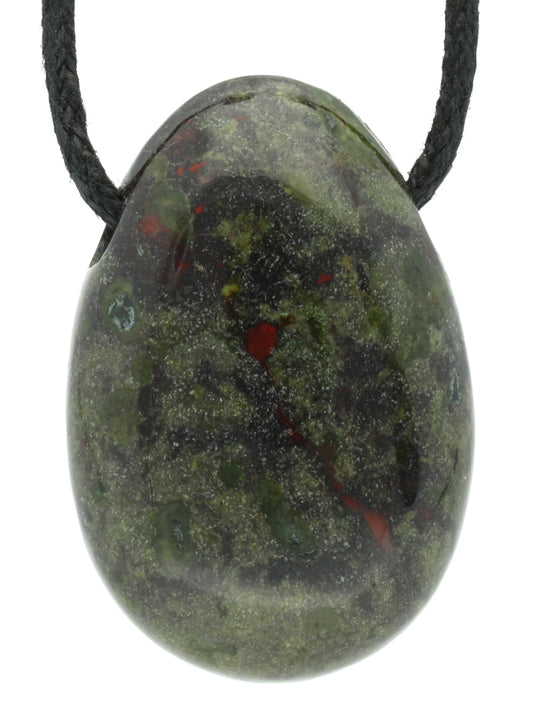 Dragon Blood Jasper Drop Pendant