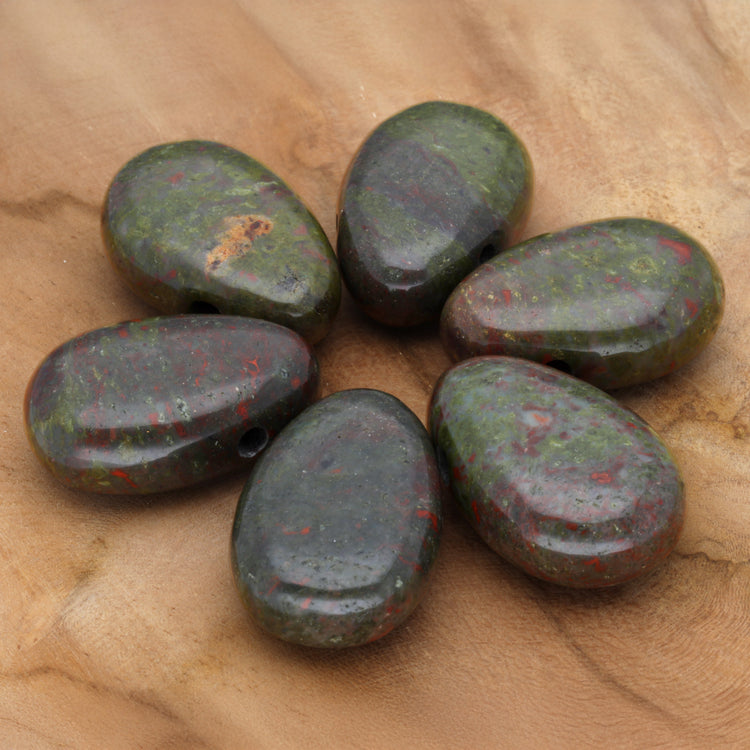 Dragon Blood Jasper Drop Pendant