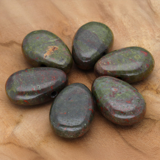 Dragon Blood Jasper Drop Pendant