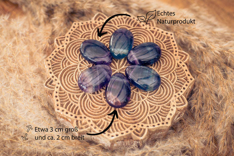 Fluorite, colorful drop pendant