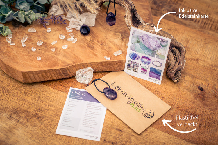 Fluorite, colorful drop pendant