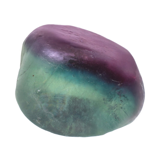 Fluorite tumbled stone