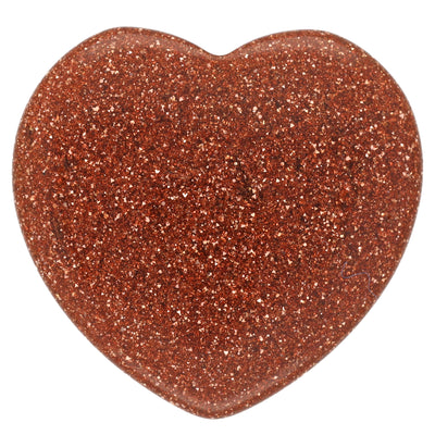 Goldfluss Herz | Handschmeichler 2x2 cm