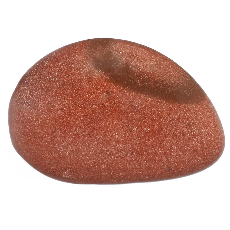 Goldstone tumbled stone
