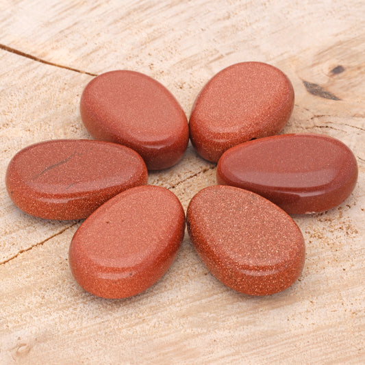 Goldstone drop pendant