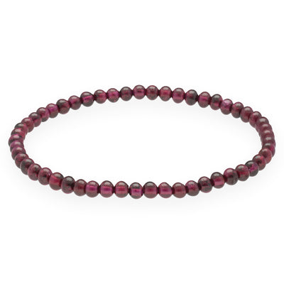 Garnet Mini Bead Bracelet