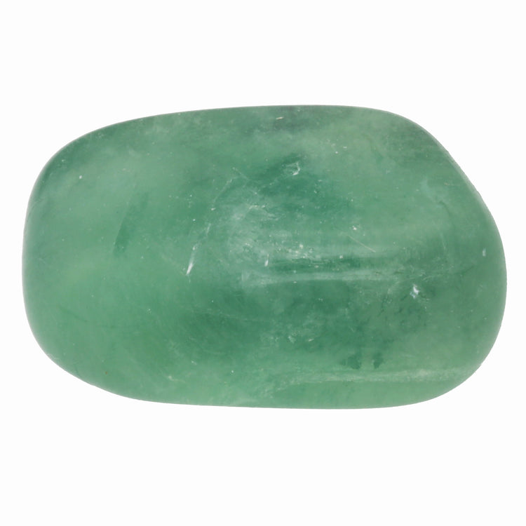 Fluorite tumbled stone