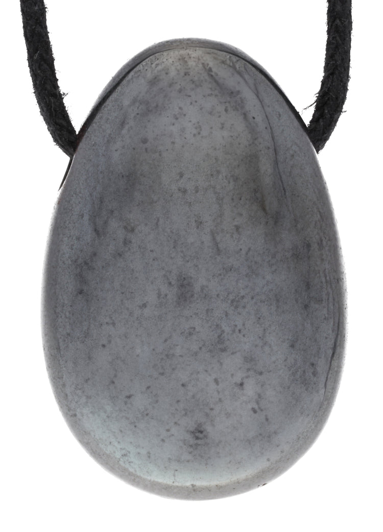 Hematite drop pendant