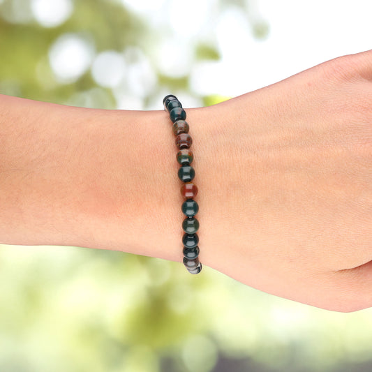 Heliotrop Kugelarmband | 6 mm