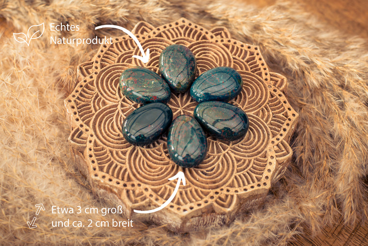 Heliotrope drop pendant