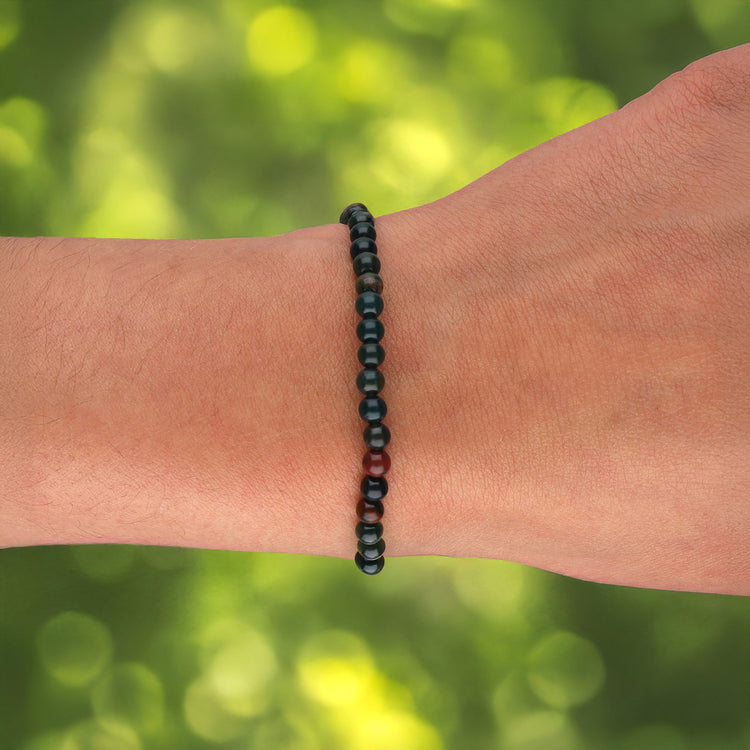 Heliotrope mini ball bracelet | 4mm