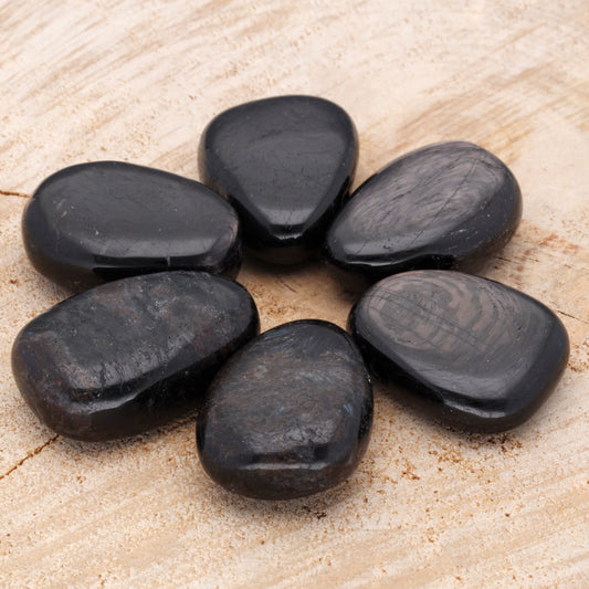 Hypersthene drop pendant