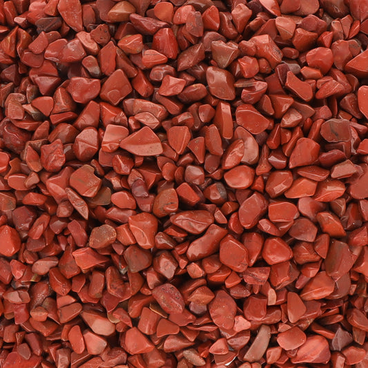 Jasper, red mini tumbled stones