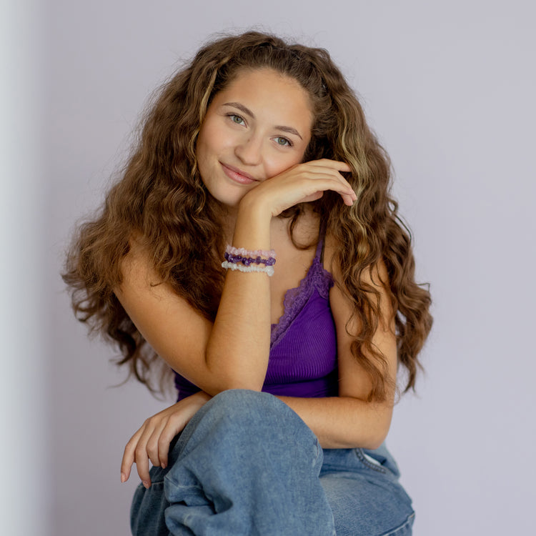 Amethyst Splitterarmband