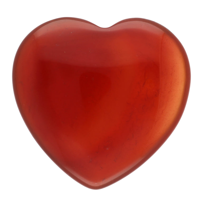 Karneol Herz | Handschmeichler 2x2 cm