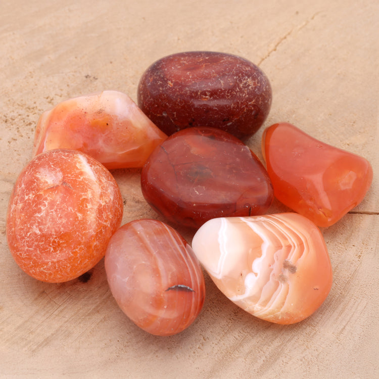 Karneol Trommelstein